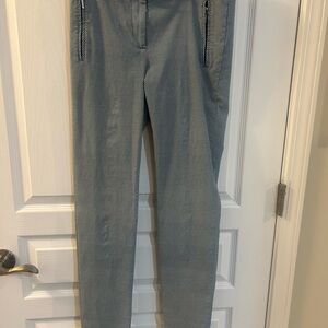 89th & Madison Blue Patterned Pants